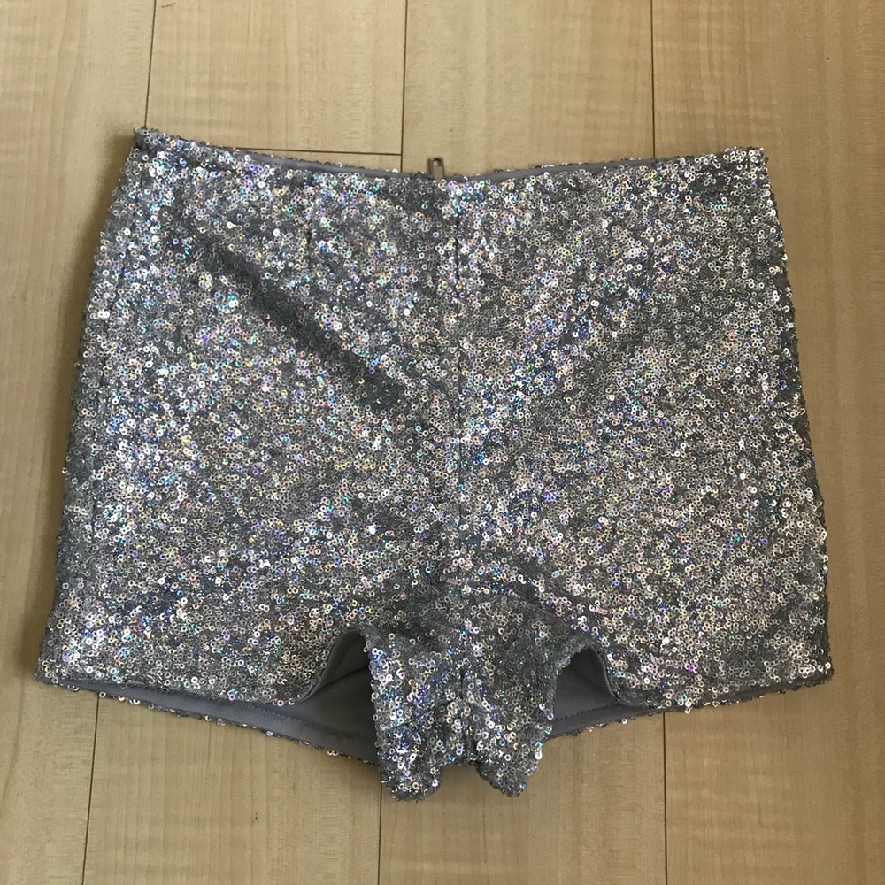 Glitter shorts